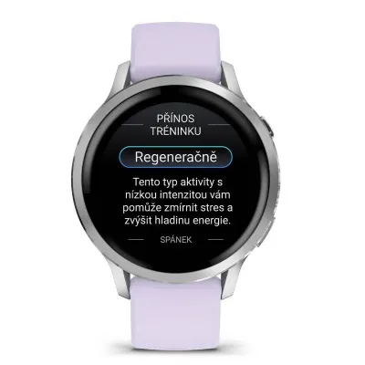 Garmin VENU 4 - 41mm, Gray/ Silver + Periwinkle (010-03013-01)