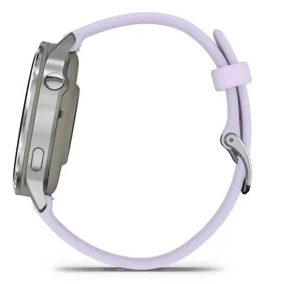 Garmin VENU 4 - 41mm, Gray/ Silver + Periwinkle (010-03013-01)