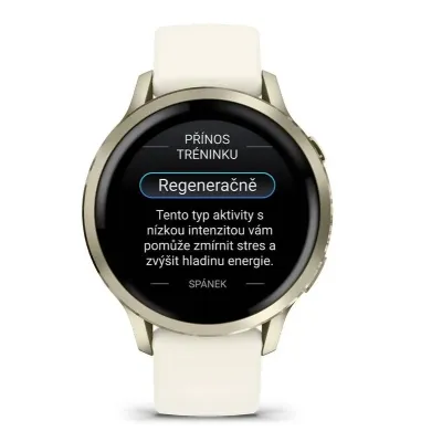 Garmin VENU 4 - 41mm, Beige/Lunar Gold + Bone (010-03013-00)