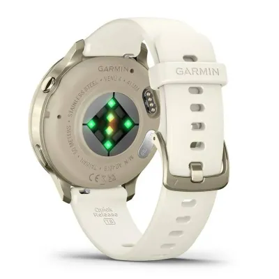 Garmin VENU 4 - 41mm, Beige/Lunar Gold + Bone (010-03013-00)