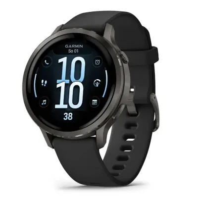 Garmin VENU 4 - 41mm, Black/ Slate + Black (010-03013-02)