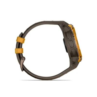 Instinct Crossover AMOLED, Bronze Sunburst, Cocoa silocone band (010-03398-01)
