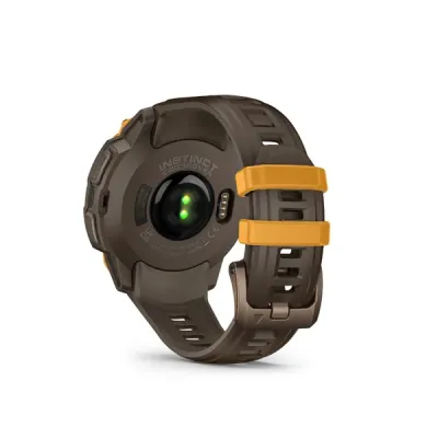 Instinct Crossover AMOLED, Bronze Sunburst, Cocoa silocone band (010-03398-01)