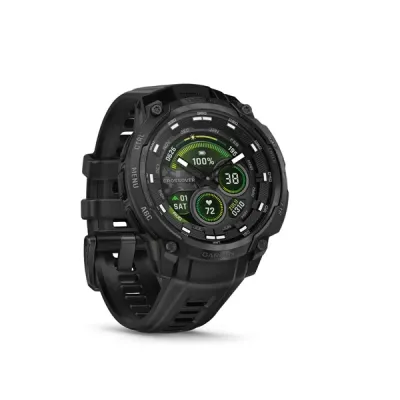 Instinct Crossover AMOLED, Tactical, Black, Black silicone band (010-03398-02)