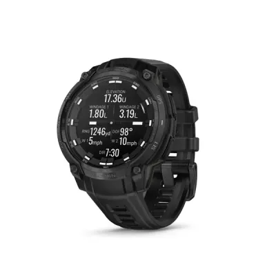 Instinct Crossover AMOLED, Tactical, Black, Black silicone band (010-03398-02)