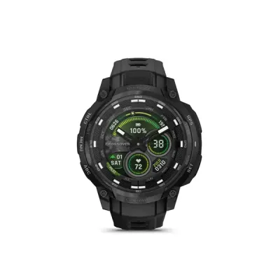 Instinct Crossover AMOLED, Tactical, Black, Black silicone band (010-03398-02)