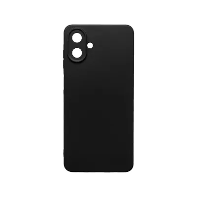mobilNET silikónové puzdro Samsung Galaxy A07 4G, čierne (Matt)