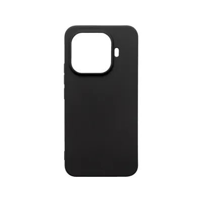mobilNET silikónové puzdro Xiaomi 15T Pro, čierne (Matt)