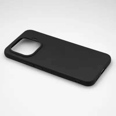 mobilNET silikónové puzdro Xiaomi 15T Pro, čierne (Matt)