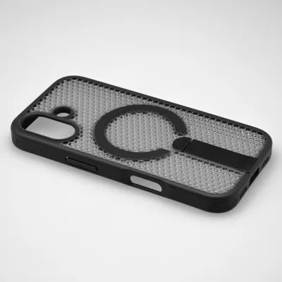 iPhone 17 čierny (AIR) magnetický MS plastový kryt