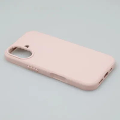 Sturdo silikónové puzdro iPhone 17, lososové (Premium)