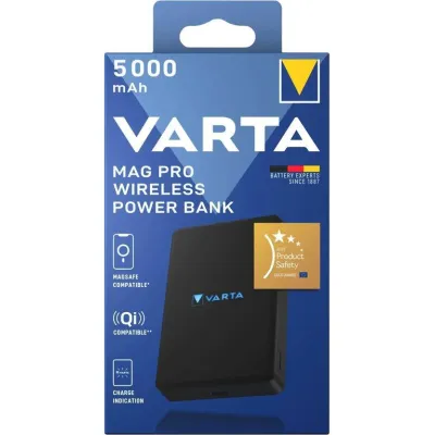 Varta MagPro Wireless Powerpack 5.000mAh