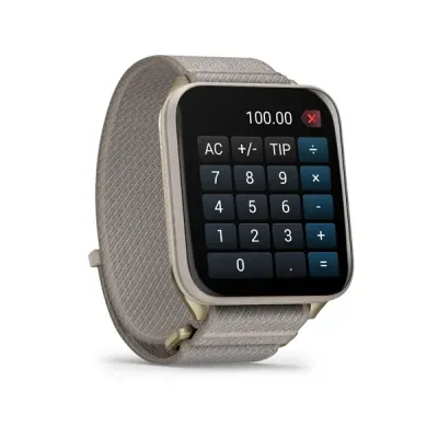 Garmin VENU X1, Soft Gold / French Gray