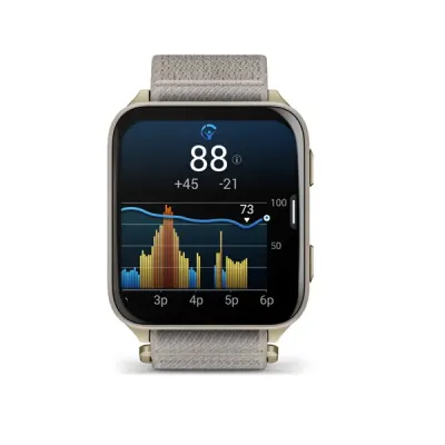 Garmin VENU X1, Soft Gold / French Gray