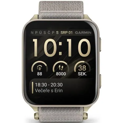 Garmin VENU X1, Soft Gold / French Gray