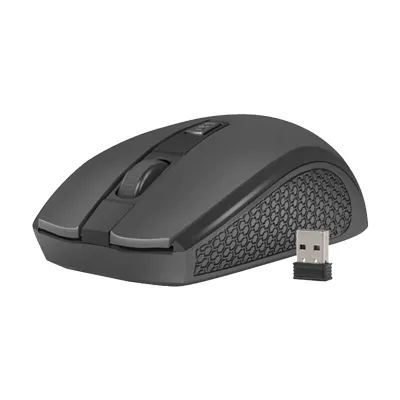 Natec myš optická JAY 2, 1 600 DPI, bezdrôtová, USB dongle, čierna