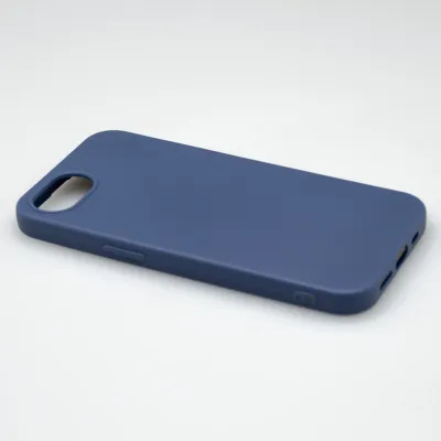 mobilNET silikónové puzdro iPhone 17e, tmavomodré (Matt)