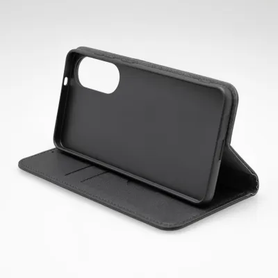 mobilNET knižkové puzdro iPhone 17e, čierne (Daze Lite)
