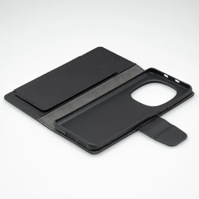 mobilNET knižkové puzdro Xiaomi Redmi Note 15 LTE, čierne (Daze)