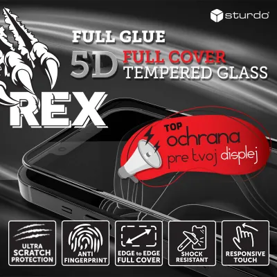 Sturdo REX ochranné sklo Honor Magic8 Lite (5D FULL GLUE)