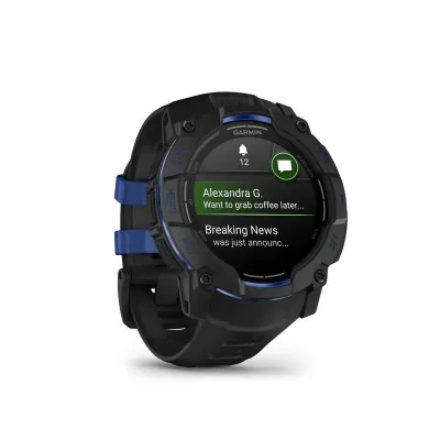 Garmin Instinct 3 - 50mm, AMOLED, Black, Charcoal silicone band