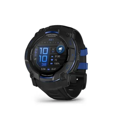 Garmin Instinct 3 - 50mm, AMOLED, Black, Charcoal silicone band