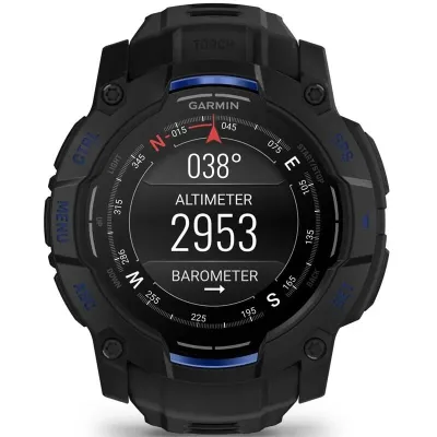 Garmin Instinct 3 - 50mm, AMOLED, Black, Charcoal silicone band