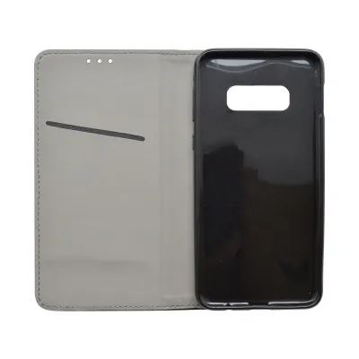 Knižkové puzdro Samsung Galaxy S10e čierne, vzor