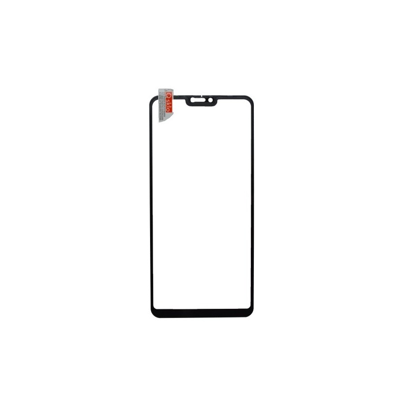Temperované ochranné Q sklo Xiaomi Mi 8 Lite čierne, fullcover