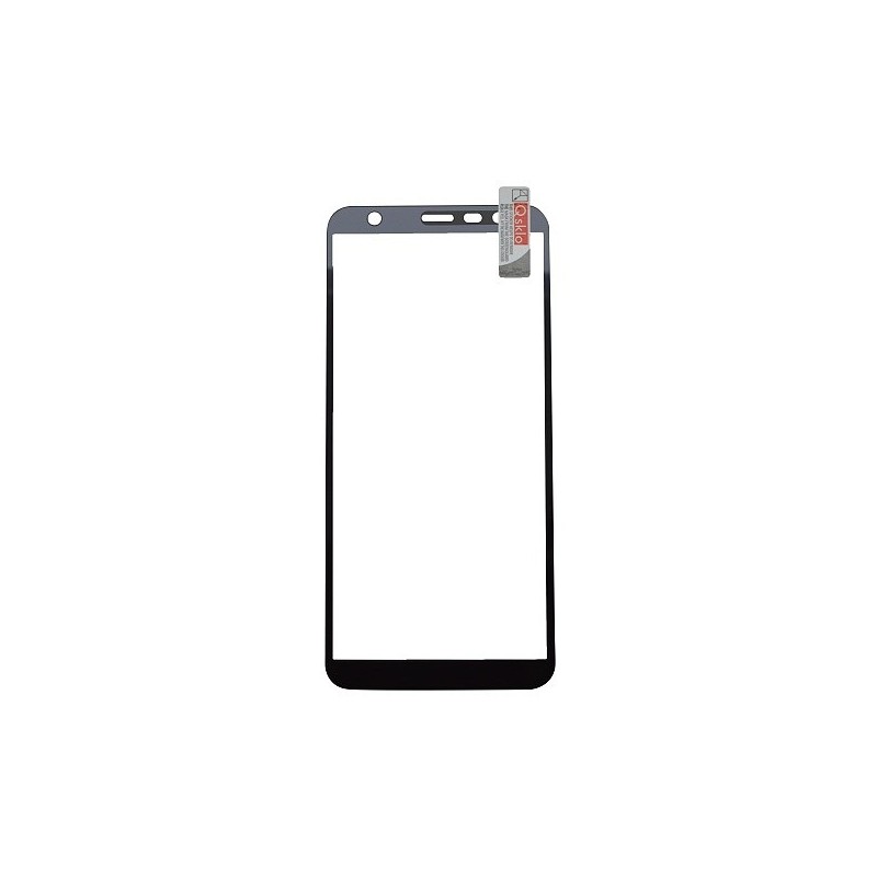 Ochranné Q sklo Samsung Galaxy J6 Plus čierne, fullcover, 0.33 mm
