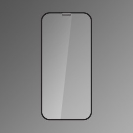 Ochranné sklo Q sklo iPhone XS čierne, fullcover, full glue
