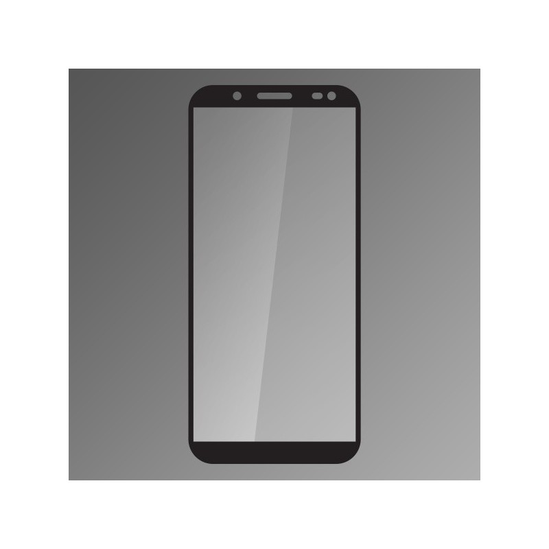 Ochranné sklo Samsung Galaxy J6 2018 čierne, fullcover 0.33mm Qsklo