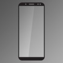 Ochranné sklo Samsung Galaxy J6 2018 čierne, fullcover 0.33mm Qsklo