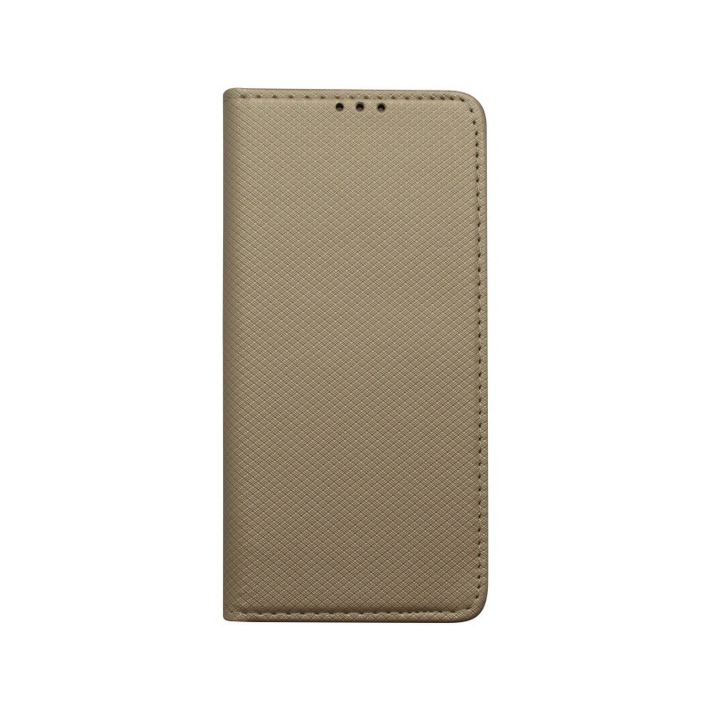 Bočné knižkové puzdro Samsung Galaxy S10 Plus zlaté, vzorované