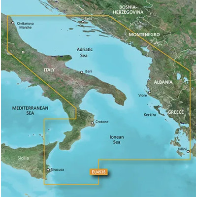 Garmin BlueChart G3 Vision - EU453S /Jadran-Juh/  SMALL