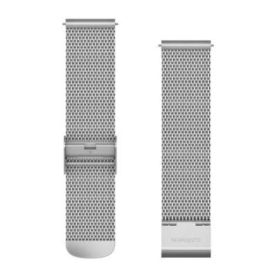 Garmin Quick Release (20 mm) remienok Silver Milanese, pletený 