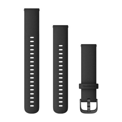 Garmin Quick Release (18 mm) remienok silikónový, Black - Slate