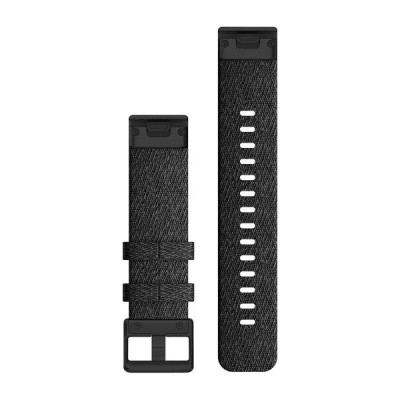 Garmin Nylonový remienok QuickFit 20 - Heathered Black / Black