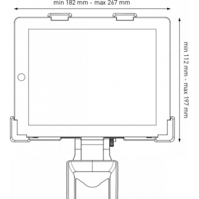 Garmin Tacx - držiak na tablet (na riadidlá)