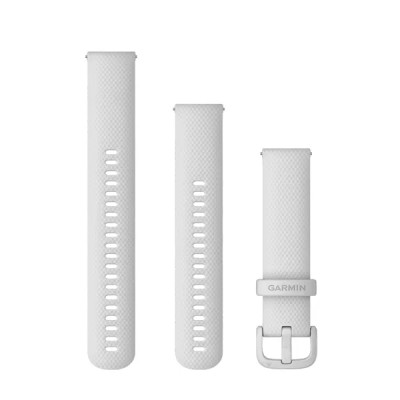 Garmin Quick Release (20 mm) remienok silikónový, White