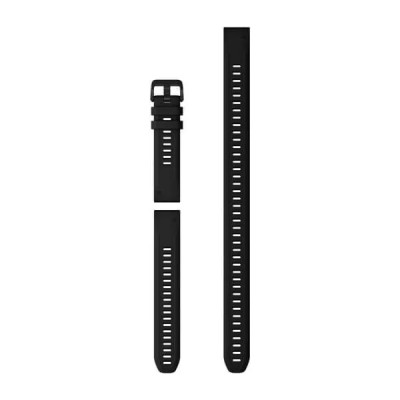 Garmin Silikonový remienok QuickFit 20 - Black (+ extra dlhý remienok)