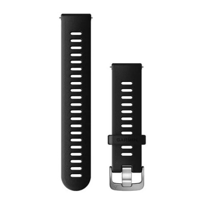 Garmin Quick Release (20 mm) remienok silikónový, Black