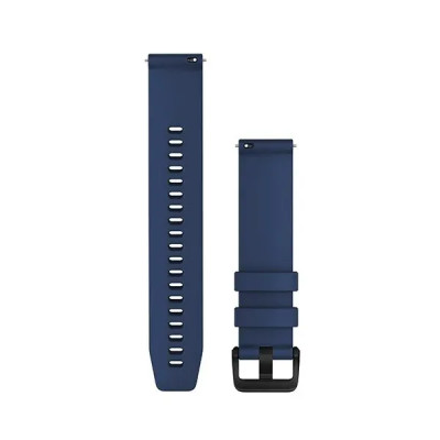 Garmin Quick Release (20 mm) remienok silikónový, Tidal Blue s čiernou prackou