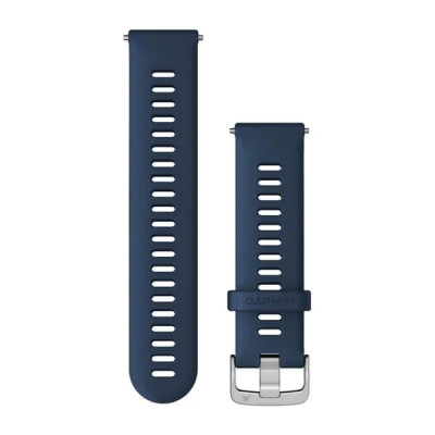 Garmin Quick Release (22 mm) remienok silikónový, Tidal Blue - Silver