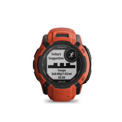 Garmin Instinct 2X Solar, Flame Red