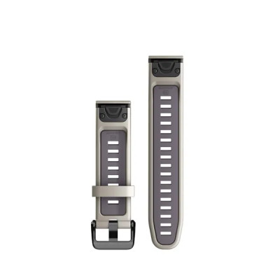 Garmin Silikonový remienok QuickFit 20 - Light Sand/Deep Orchid