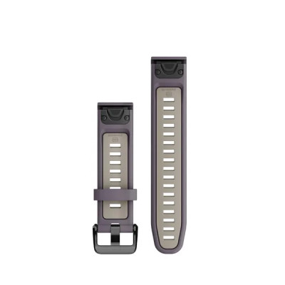 Garmin Silikonový remienok QuickFit 20 - Deep Orchid/Light Sand