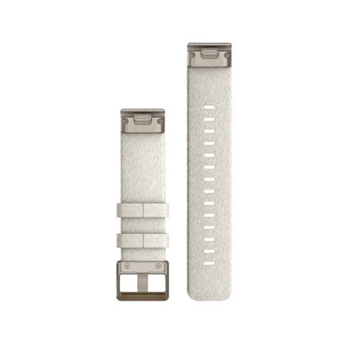 Garmin Nylonový remienok QuickFit 20 - Cream Heathered / Soft Gold