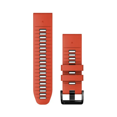 Garmin Silikónový remienok QuickFit 26 - Flame Red/Graphite