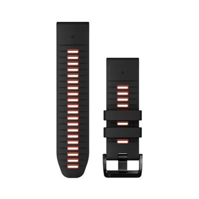 Garmin Silikónový remienok QuickFit 26 - Black/Flame Red
